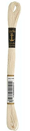 Anchor 233035 4635000-00387 Stickgarne, 100% Baumwolle, 387, 8m, 3 Gramm