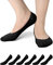 No Show Socks for Women - 6 Pairs Non Slip Invisible Socks Women, Cotton Ultra Low Cut Liner Socks Ladies Trainer Sneaker Socks Shoe Liners for Loafer Flats Boat Shoes UK Size 5.5 to 8