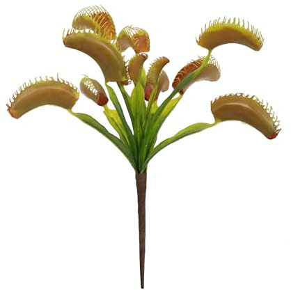 Vickerman Künstliche Venus-Fliegenfalle, 30,5 cm, Grün, 3 Stück