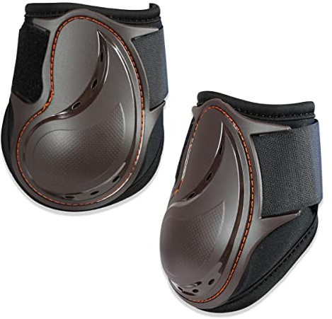 Horses Paranocche Bio Ceramic Marrone M, Protezioni per Cavallo, Sicure e Resistenti, Comode e Pratiche, Made in Italy