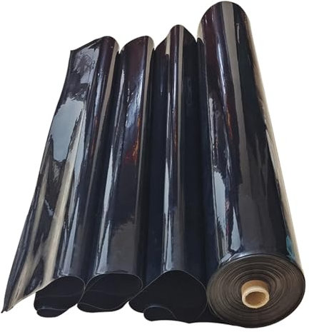 Lona para Estanque De Peces Durable Flexible HDPE Revestimiento Estanque Membrana para Piscina Jardín Paisajismo Reforzado Protección Duradera Fishpond(Size:5 * 5m(16.4 * 16.4ft) 20S)