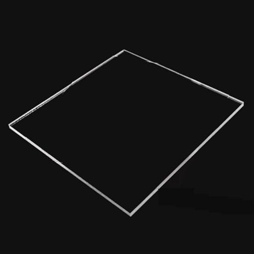 Rechteckige, funktionale Acrylplatte, 5 mm dickes organisches Glasblatt, klares Acryl-Blankobrett for Dekorationsuntersetzer(100x100mm)