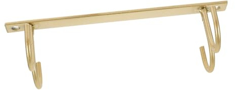 Hemobllo Support Tasse Doré Crochets Porte Ustensiles Suspendu pour Armoire de Cuisine Organiseur à Humidité pour Rangement Sous Meuble