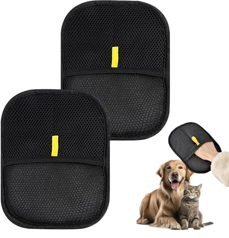Set 2 Pezzi Spazzola Rimozione Peli Animali Riutilizzabile