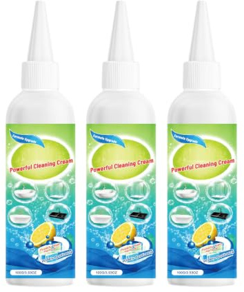 Limpiador de manchas de aceite pesado, potente loción de limpieza concentrada multifuncional para la cocina del hogar, elimina eficazmente las manchas, limpiador multiusos de grasa de cocina. (3