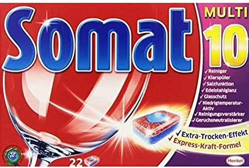 Somat 10 Tablettes pour lave-vaisselle