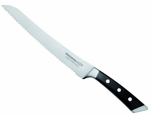 Tescoma Coltello da Pane, Acciaio Inossidabile, Argento/Nero, 39.5 x 6.7 x 1.7 cm, (T884536)