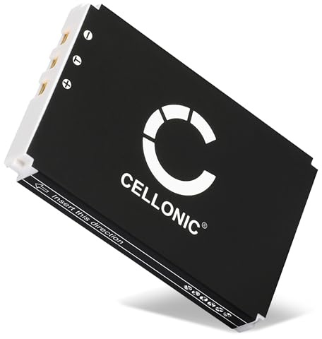 CELLONIC Akku kompatibel mit Logitech C-RL65, 190582-0000, F12440056, K398 | (1300mAh-3.7V-Lithium-Ionen) für Logitech Harmony 1000 Remote, 1100, 1100i, 915, Squeezebox Duet Controler, L-LU18