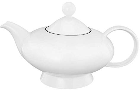 Seltmann Weiden 001.741617 Lido - Black Line - Teekanne/Kanne - Porzellan - 1,1 l