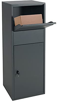 Cassetta postale pacchi HWC-G80 XL acciaio zincato antracite