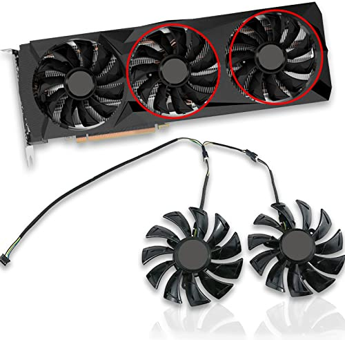 Dotodo 87 mm GA92S2U DC12V 0.46A 4PIN Grafikkarte Kühlt Lüfter für ZOTAC GeForce RTX 2080 RTX 2080 Ti AMP Edition Fan Fan