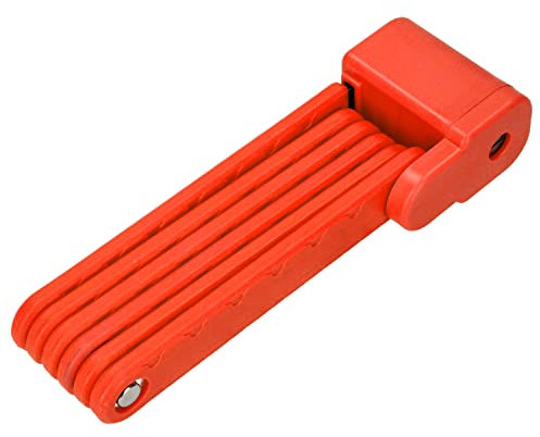 windmeile | Faltschloss mit Schlüssel, aus gehärtetem Stahl, Fahrradschloss mit Halterung, Diebstahlschutz, Fahrrad, E-Bike, Pedelec