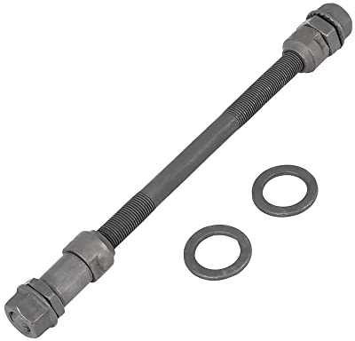 A ABSOPRO Bicicletta Posteriore Solido Assale 9.5mm Ruota Mozzo Assale Posteriore Assale Solido Albero