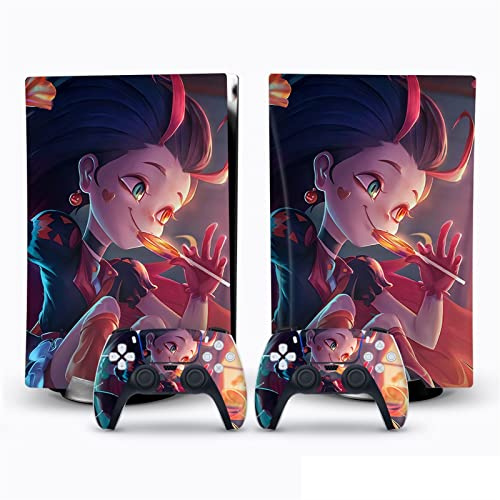 Senza Bolle, Senza Schiuma Decal Skin Per PS 5 Disk Edition Console 2 Controller Vinile Cover Wraps Per PS5 Disc Version 54589