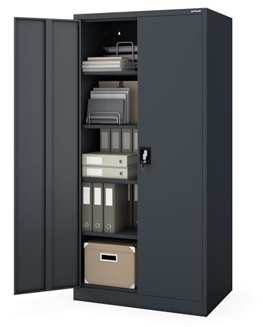 Jan Nowak Aktenschrank Büroschrank Werkstattschrank Metall 185x60x90 cm