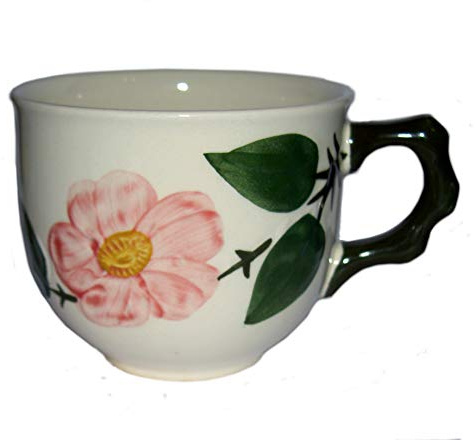 Villeroy & Boch Wildrose Kaffeeobertasse 200 ml, Höhe: 7 cm - alte Serie