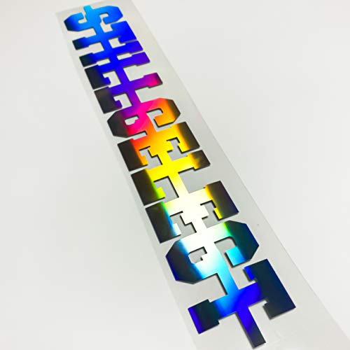 Stillgelegt Aufkleber Hologramm Autoaufkleber Tuningsticker Regenbogenfarben Sticker Oilslick