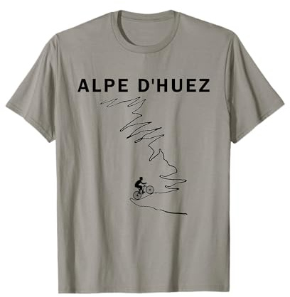 Alpe D'Huez Cycling Gift - France Road Cycling T-Shirt