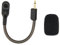 Kabelbaum-Mikrofon, Abnehmbare Gaming-Headsets 3,5-mm-Klinke Noise Cancelling-Mikrofon-Boom-Ersatzmikrofon für BlackShark V2