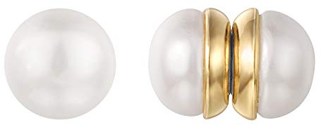 Vogem Magnet Ohrringe Damen Perlen Magnetische Ohrringe Ohne Ohrlöcher Rund Perle Ohrclips