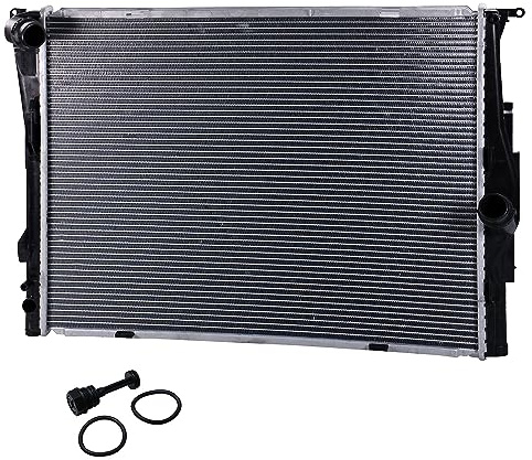 BESTPRICE ATP 1x radiatore acqua motore per auto con cambio manuale | Compatibile con: BMW 1, 1, 1 Cabriolet, 3, 3 Touring, X1