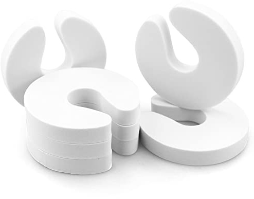 6 Stück Sicherheits-Türstopper, Türschutz, Baby-Fingerschutz, Babysicherung, weicher Schaumstoff-Türstopper, vermeidet Verletzungen durch das Einklemmen der Finger, Türen zuschlagen, Kinder und
