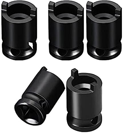 Wadakada 5PCS Angle Grinder Socket Wrench,Angle Grinder Pressure Plate Removal Sleeve,Steel Angle Grinder Socket Wrench Adapter