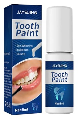 Zahnlack Weiß, Zahnweiß Paint Sofortige Aufhellung Gegen Verfärbungen Und Gelbe Zähne Zahnaufheller Für Strahlend Weiße Zähne Entfernt Zahnbelag Und Flecken Kosmetische Zahnpflege 5ml (1PCS)