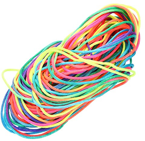 QUMIIRITY 20pcs Finger String Toy Stretchy Strings Rainbow Finger Hand Rope Game for Boys and Girls for Fun