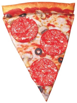 APLVFFZH Costume Da Pizza di Halloween per Divertenti Opportunità Fotografiche, Bambini 55cmx72cm