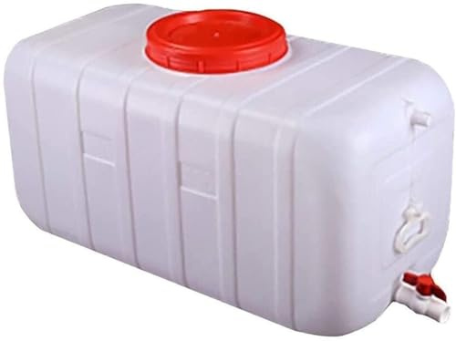 BAKULI Water Tank Storage Container With Valve Food Grade Plastic Water Storage Bucket For Irrigation And Outdoor Emergency