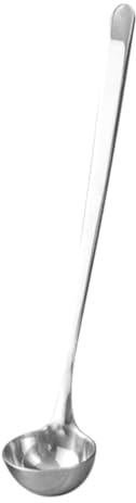 BESPORTBLE Cuillère à Épices Inox à Long Manche pour Condiments Cuillère à Huile et Miel Profonde Ustensile de Cuisine Polyvalent pour Sel Sauce et Assaisonnements