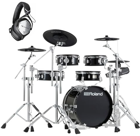 Roland VAD316 E-Drum elektronisches Schlagzeug Acoustic Design Kit mit VMH-D1 Kopfhörer