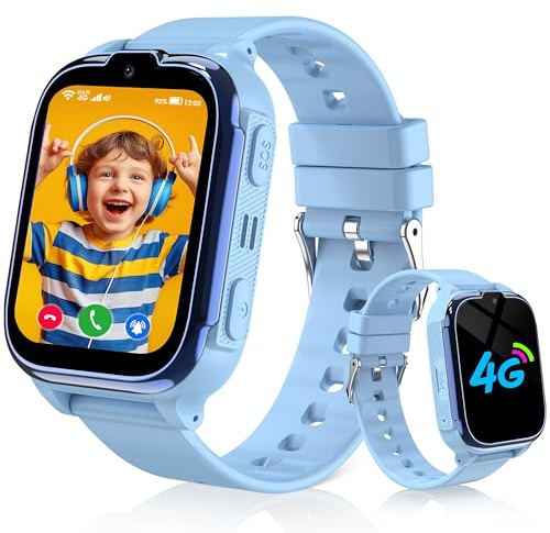 Kesasohe Smartwatch, IP68 Wasserdicht Smartwatch mit Spiel Wecker, Geschenk