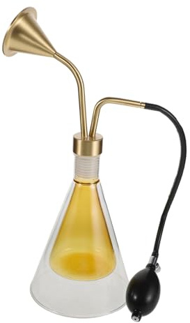 DRESSOOS Diffusore Bottiglia in Vetro per Elegante e Leggero Oli Essenziali per Aromaterapia Preserva Profumo Originale Design Raffinato Colore Casuale per Spa e Viaggio