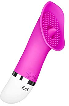 EIS Auflege-Vibrator Tickle Me | mit Lustnoppen | zartes Silikon | Erotik | wasserdicht | Sex Spielzeug für Frauen | Sex Toys | Hautfreundliches Silikon | Klitoris-Stimulation | Für Erwachsene