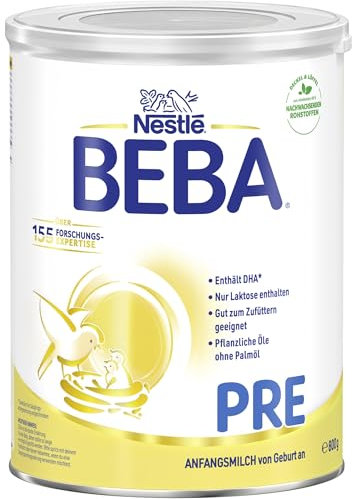 NESTLE BEBA Pre Pulver 800 Gramm