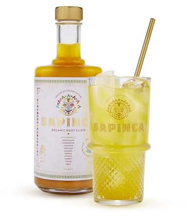 Sapinca Bio-Wurzelkonzentrat Preisgekröntes Elixier - alkoholfreies Getränk ohne Zucker - 1 x 495 ml