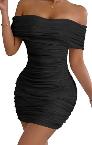 AIEOE Vestido Mujer en Línea A Sexy Mini Tubo Club Cóctel Fiesta Vestidos Espalda Mujeres Elegante Talla XS-L