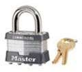 Master Lock Master Lock 1DLJ cerradura laminada de 1-3 / 4 pulgadas con grillete de 2-1 / 2 pulgadas