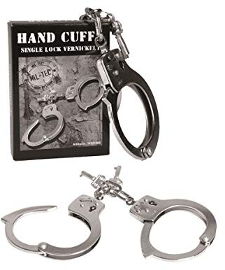 Mil-Tec Unisex – Erwachsene Single Lock Hand Cuffs