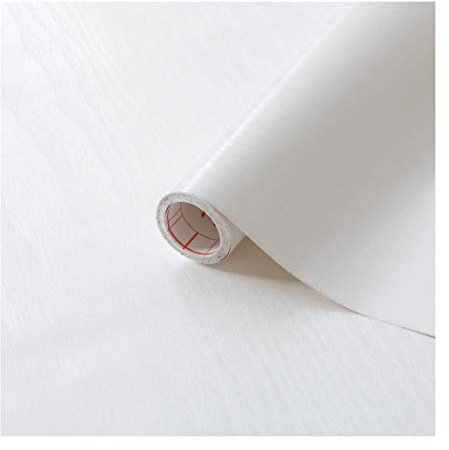 d-c-fix Pellicola Adesiva per mobili legno bianco PVC plastica vinile impermeabile decorativa per cucina, armadio, porta carta rivestimento 45 x 200 cm