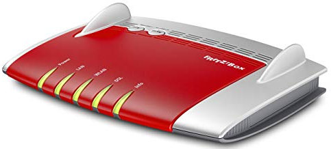 AVM FRITZ!Box 3490 (VDSL-/ADSL2+, Dual-WLAN AC + N mit 1.300 MBit/s (5 GHz) + 450 MBit/s (2,4 GHz), 4x Gigabit-LAN, Mediaserver, geeignet für Deutschland