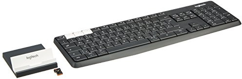 Logitech K375s Set aus Kabelloser Tastatur & Smartphone-Halterung