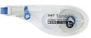 Cinta correctora Tombow Mono, 6 mm x 12 m.