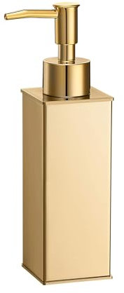 BGL Standing Soap Dispenser Distributori di sapone lozione piazza, Dispenser Shampoo oro per doccia, bagno, cucina