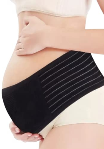 Baby Heroe Faja Embarazada de Maternidad, Cinturón Lumbar Banda para el Embarazo, Cinturón de Soporte Pélvico, Cinturón Embarazada Postparto. L