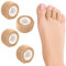 OOTSR Broken Toe Wraps,Disposable Toe Cushioned Bandages Hammer Toe Separator Splints for Corns, Blisters, Hammertoes (L177-4Pack)