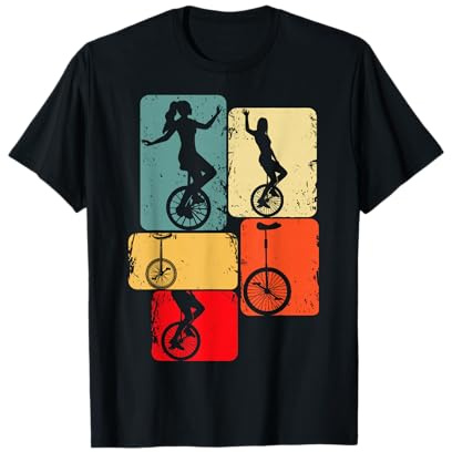 Einrad Mädchen Unicycle Damen Kinder T-Shirt