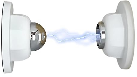 Fermaporta da muro - Fermaporta di sicurezza,Adesivo per la protezione della parete dei fermaporta, chiusura magnetica per porta in acciaio inossidabile, tieni la porta aperta Tacery